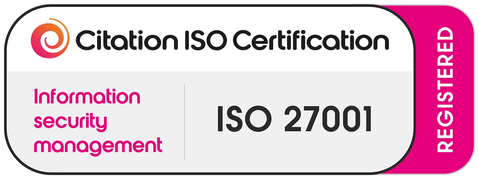 ISO 27001 certified
